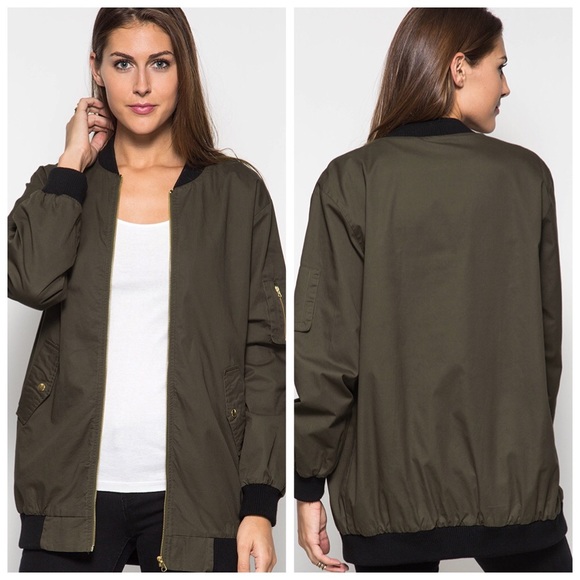 Longer bomber jacket - Picture 2 of 4