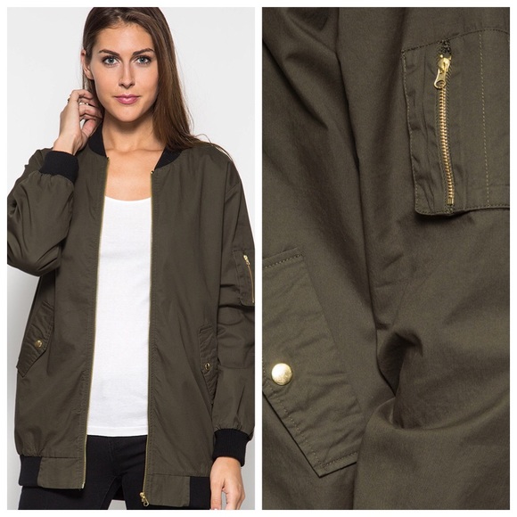 Longer bomber jacket - Picture 4 of 4