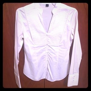 Express white long sleeve