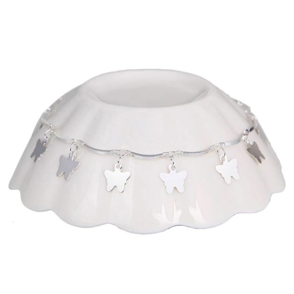 New Butterfly Women Chain Ankle Bracelet - Picture 2 of 3