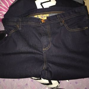 TORY BURCH CROPPED JEAN / DRK INDIGO / sz 32