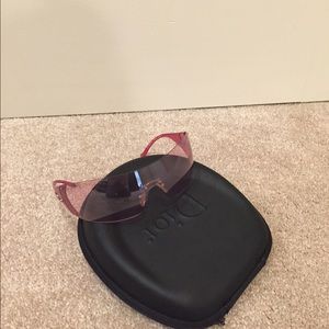 Dior pink sunglass