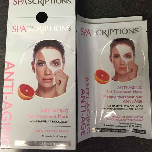 Anti-aging spa treatmnt grapefruit collagen mask - Picture 1 of 4