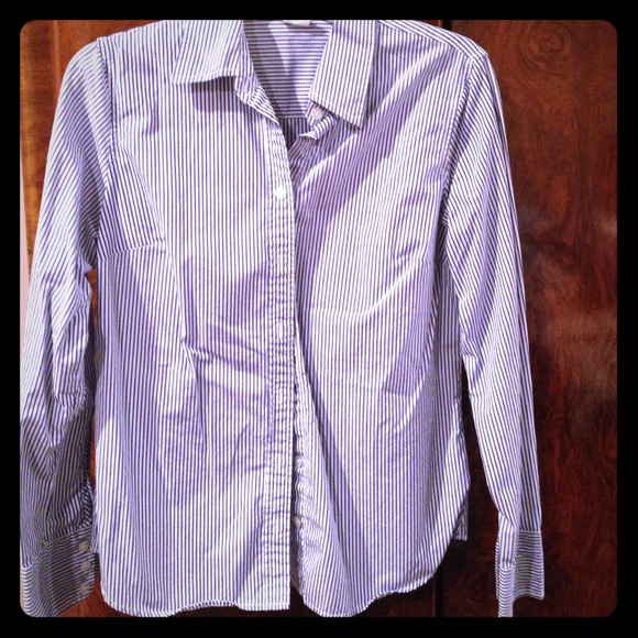 Pinstripe J Crew Oxford