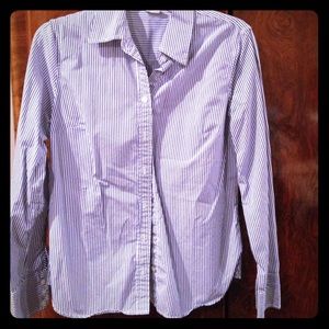 Pinstripe J Crew Oxford