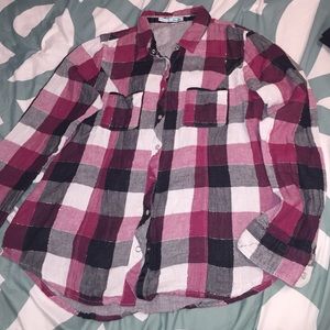 Maurices plaid shirt