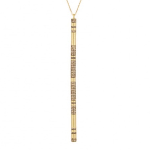 House of Harlow Atum Pavé Bar Necklace ✨✨