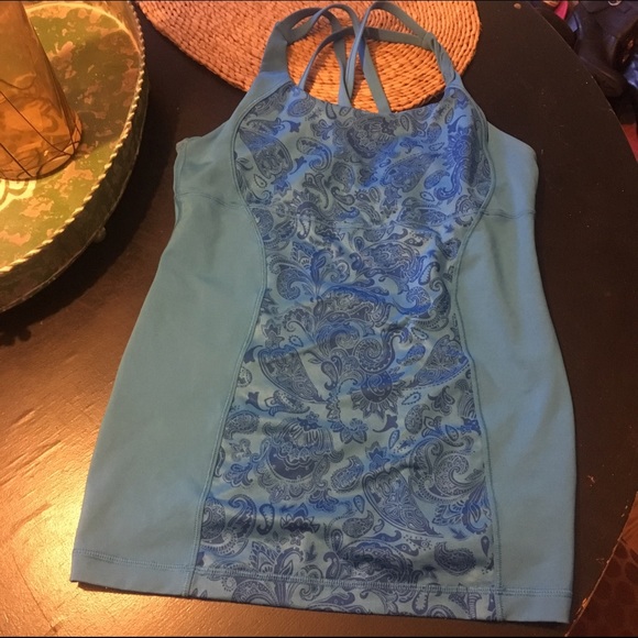 LULULEMON RAZORBACK SPORT BRA~SIZE 10~EXCELLENT C