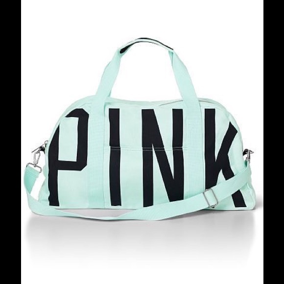 Teal VS PINK Duffle Bag