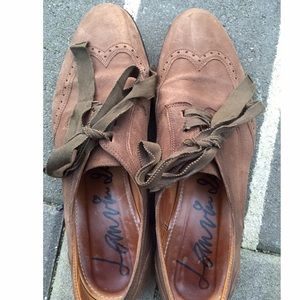Lanvin Brogues w/ Grosgrain Laces Size 38.5