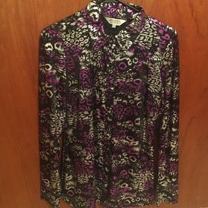 Roper animal print shimmer western