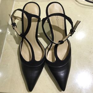 BCBGeneration leather & suede heels worn only once