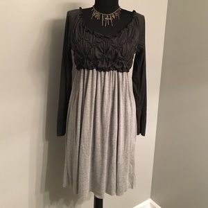 Charcoal and Grey Dress