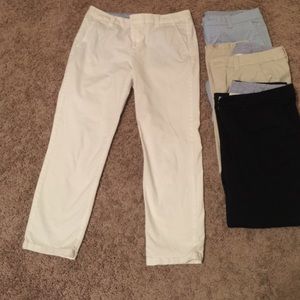 4 pairs  Stylus cropped pants