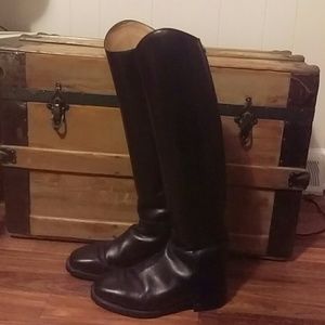 SALE Ariat tall black leather riding boots 9.5