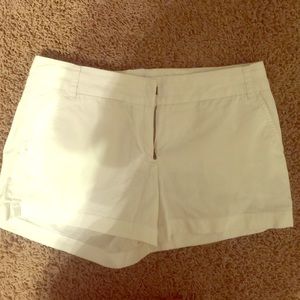 J•Crew white shorts