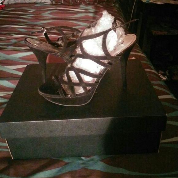Black 6"Suede Heels