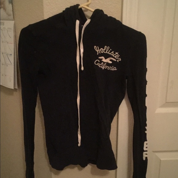 Light hollister hoodie