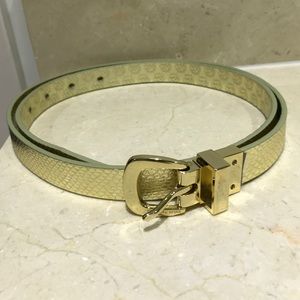 Michael Kors gold belt