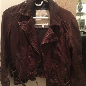 Abercrombie & Fitch Women's Leather Jacket