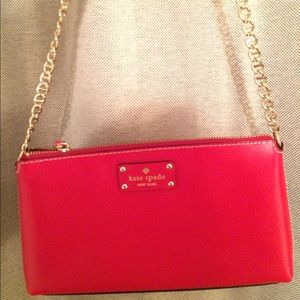 Red Kate Spade Shoulder Bag