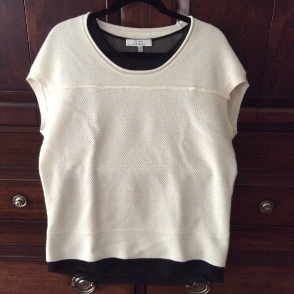 Robert Rodriguez layered short-sleeved sweater