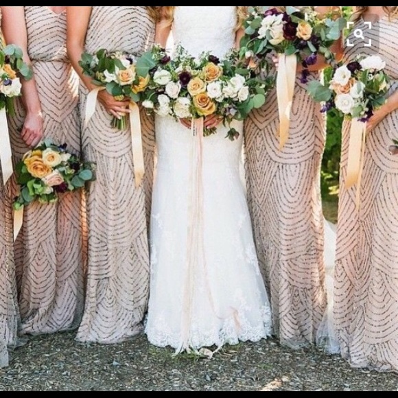 Adrianna Pappell Art Deco blouson gown