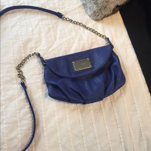 Small cross body bag, metal a bit worn,inside nice
