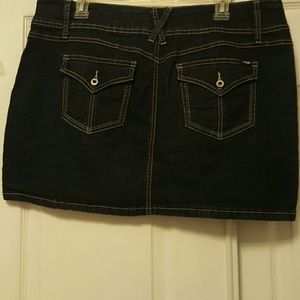 Blue jean skirt