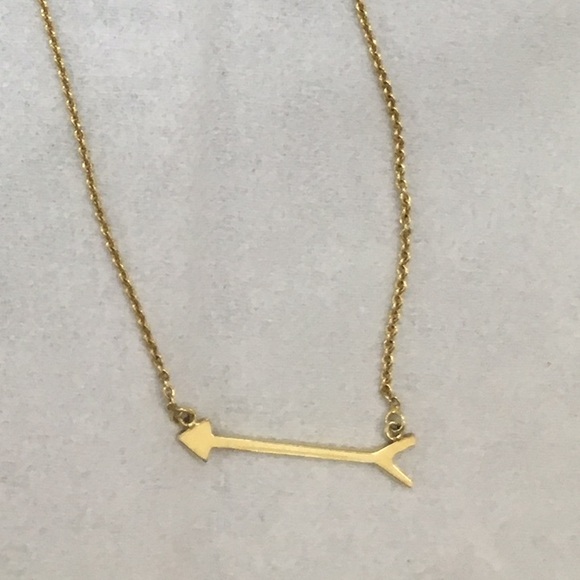Stella and Dot On the Mark Gold Necklace