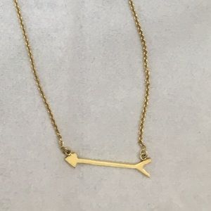 Stella and Dot On the Mark Gold Necklace