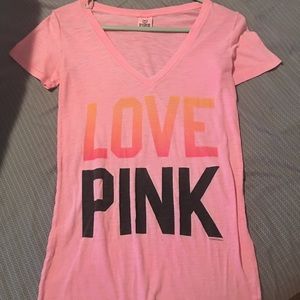 victoria secret love PINK T