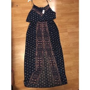 Express Mini with Sheer Maxi overlay.