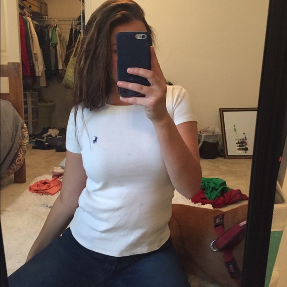 White Ralph Lauren Polo