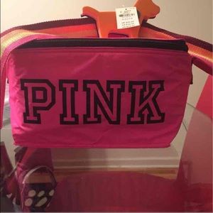 Pink lunch bag