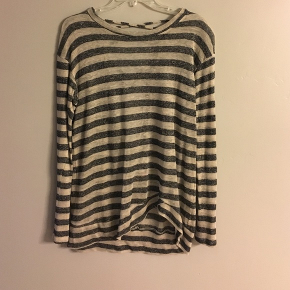 Night cap long sleeve, backless top