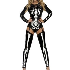 Halloween Skeleton bodysuit