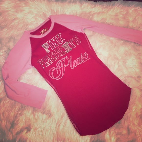 Victoria Secret PINK top pink and red