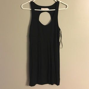 Little black dress w/ cutout back