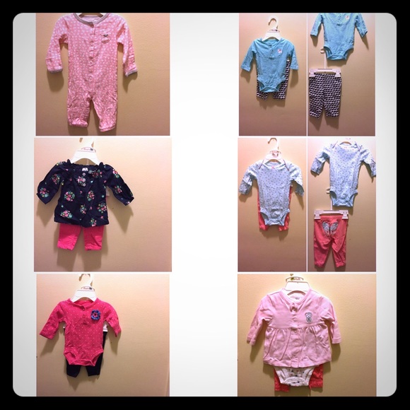 Carter's Baby Pajamas and Outfits