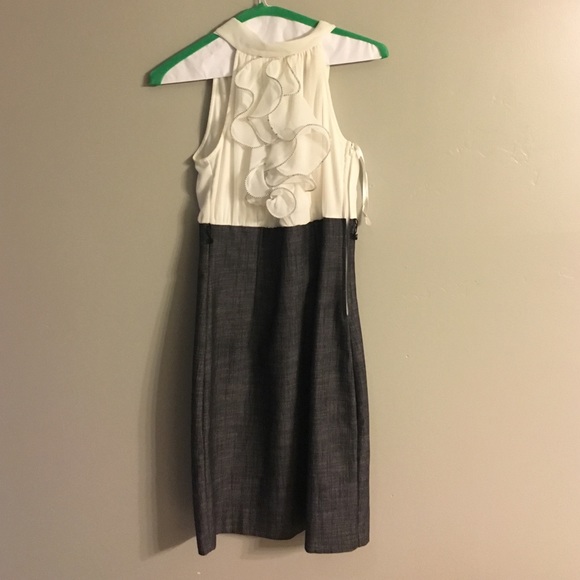 Attached blouse & Pencil skirt combo