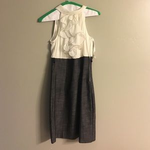 Attached blouse & Pencil skirt combo