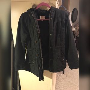 SOLD Mossimo Fur Winter coat
