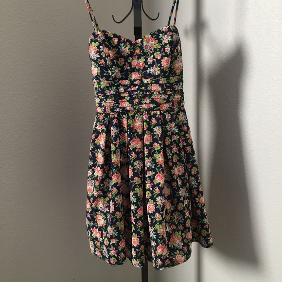 Flirty floral dress