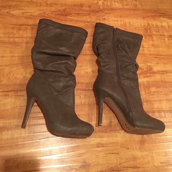Grey Boots
