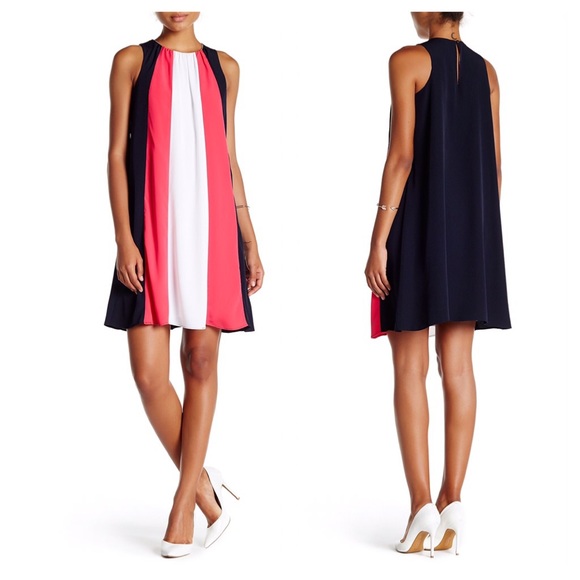 Cece by Cynthia Steffe Dresses & Skirts - Cece Cynthia Steffe Eva Colorblock Swing Dress 0
