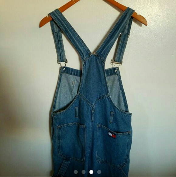 ❌SOLD❌Rare 90'sVintage Tommy Hilfiger overalls - Picture 3 of 4