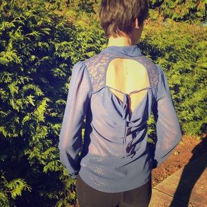 Studio Y Blouse with gorgeous back feature