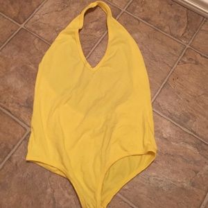 Yellow Body Suit