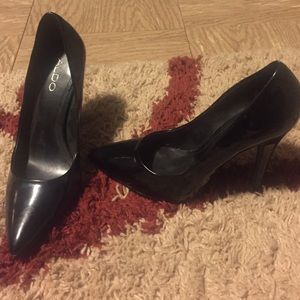 Aldo black heels